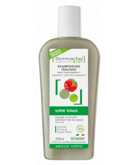 Dermaclay - Shampoing Super Tonus - 250 ml Dermaclay - Shampoing Super Tonus - 250 ml