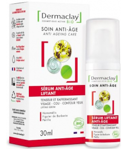Sérum Liftant éclat Anti-âge Dermaclay - 30 ml - Dermaclay extrait de framboise Espritphyto