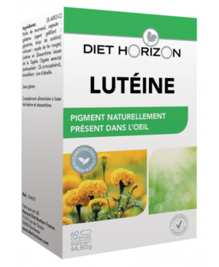 Diet Horizon - Lutéine - 60 capsules Diet Horizon - Lutéine - 60 capsules