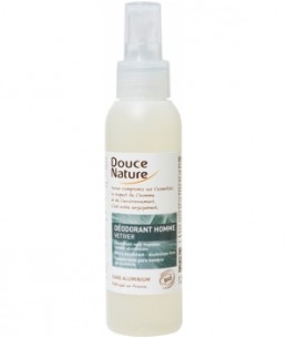 Douce Nature - Spray Déodorant Homme au Vétiver Bio - 125 ml