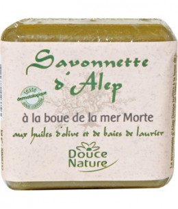 Douce Nature - Savonnette d'Alep à la boue de la Mer morte - 100 gr