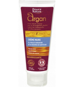 Douce Nature - Crème mains à l'huile d'Argan et Beurre de Karité - 60 ml