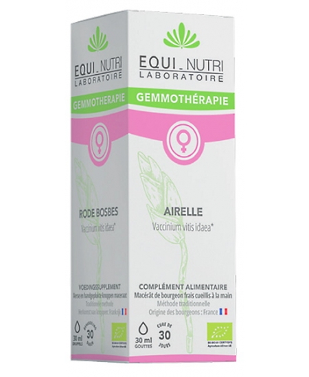 Equi - Nutri - Airelle bio Flacon compte gouttes - 30 ml Equi - Nutri - Airelle bio Flacon compte gouttes - 30 ml