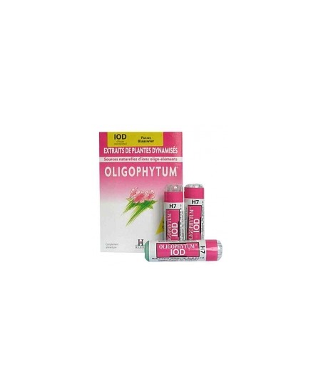 Holistica - Oligophytum Iode - 3 tubes doseurs de 100 micro comprimés Holistica - Oligophytum Iode - 3 tubes doseurs de 100 micro comprimés