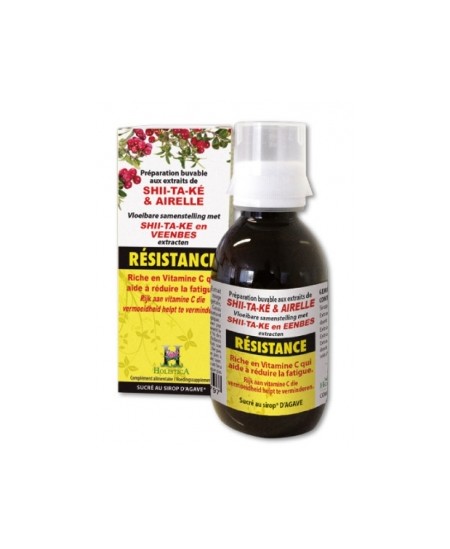 Holistica - Sirop Shii Ta Ké et Airelle - 150 ml Holistica - Sirop Shii Ta Ké et Airelle - 150 ml