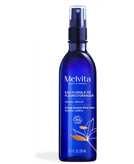 Melvita - Eau Florale de Fleurs d'Oranger Adoucissante brumisateur - 200 ml Melvita - Eau Florale de Fleurs d'Oranger Adoucissante brumisateur - 200 ml