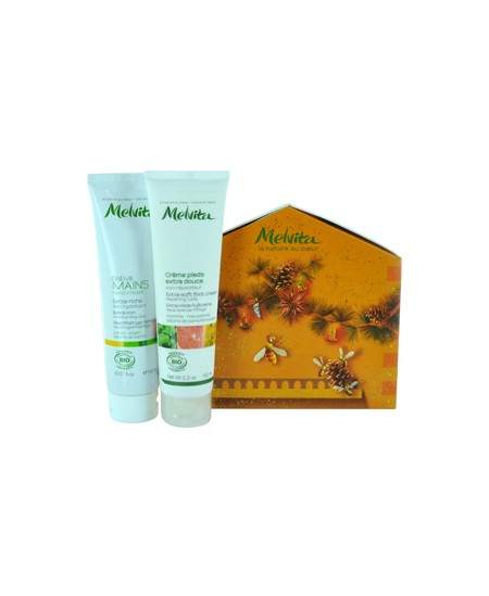 Melvita - Coffret duo Mains et pieds à - 2x150 ml Melvita - Coffret duo Mains et pieds à - 2x150 ml