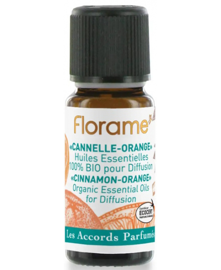 Composition Huiles essentielles Cannelle Orange - 10 ml - Florame diffusion externe Espritphyto Composition Huiles essentielles Cannelle Orange - 10 ml - Florame diffusion externe Espritphyto